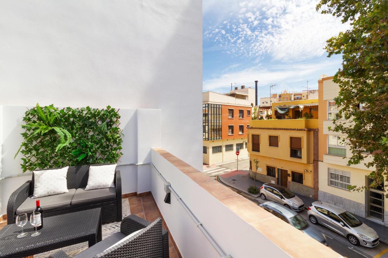 Barcelo 21, Parking On Request, Atico With Terrace & Studio With Patio, Center, Breakfast Included, Quite Neighborhood, Bc Малага Екстериор снимка
